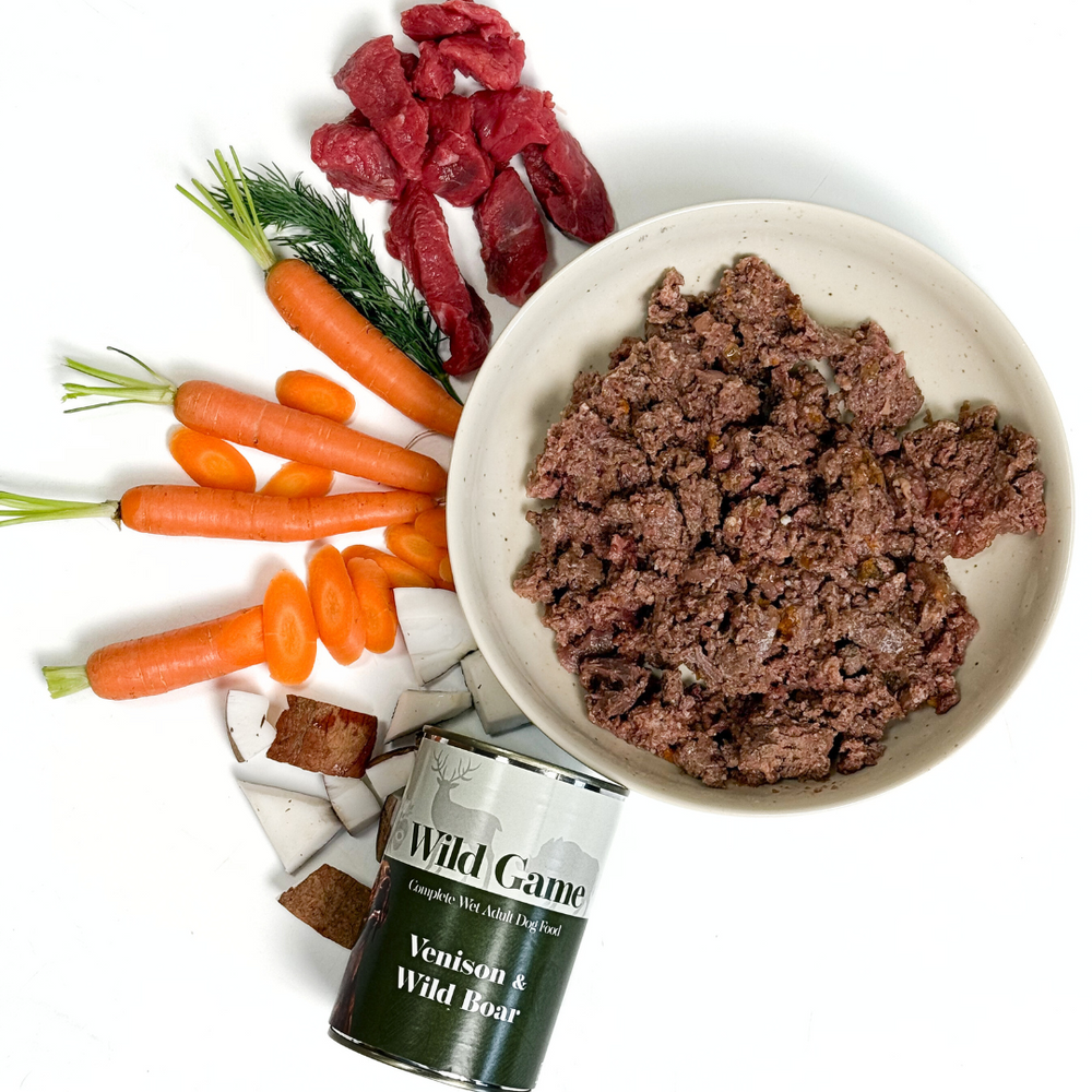 Venison & Boar Wet Dog Food 400g