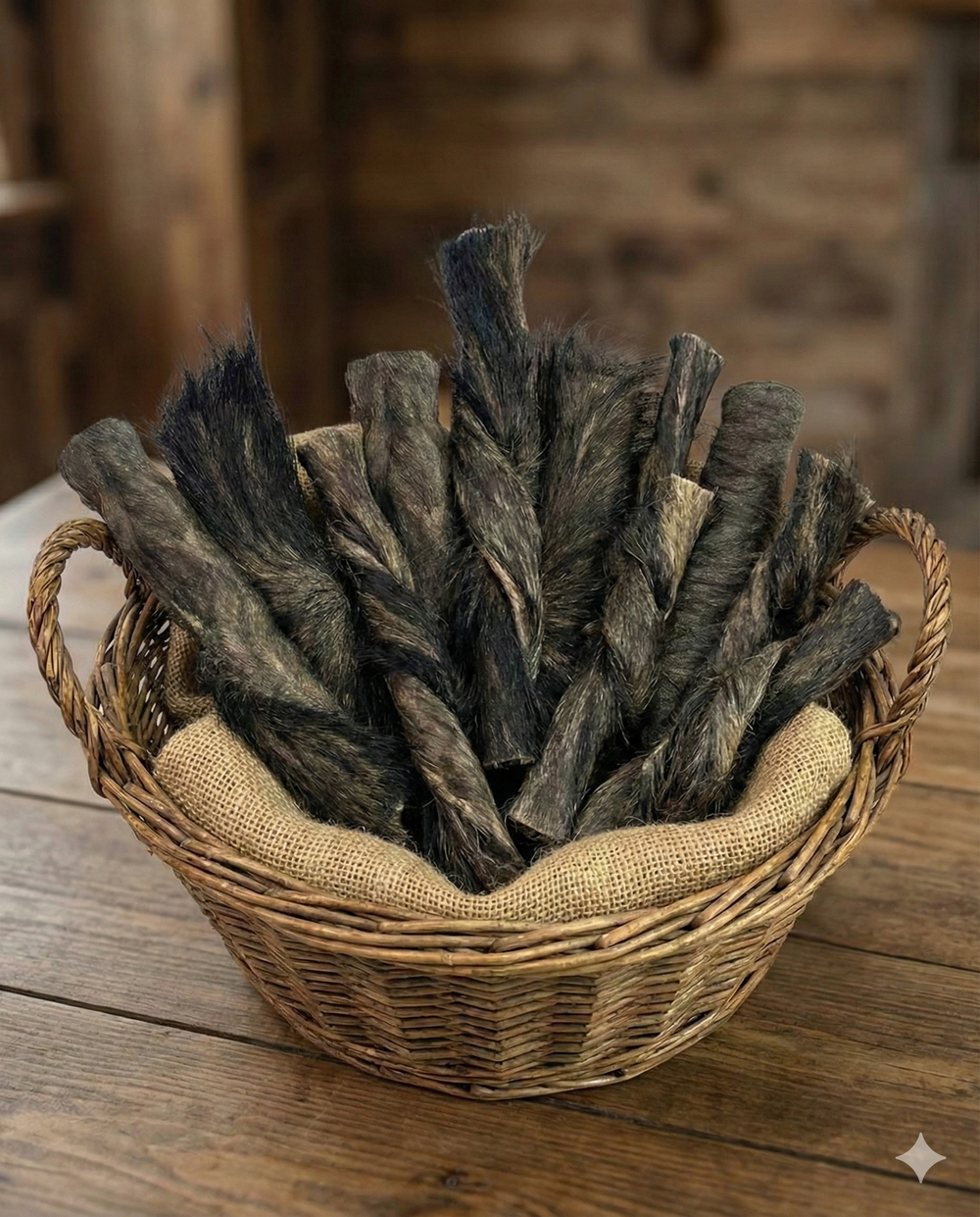 Hairy Buffalo Skin Roll