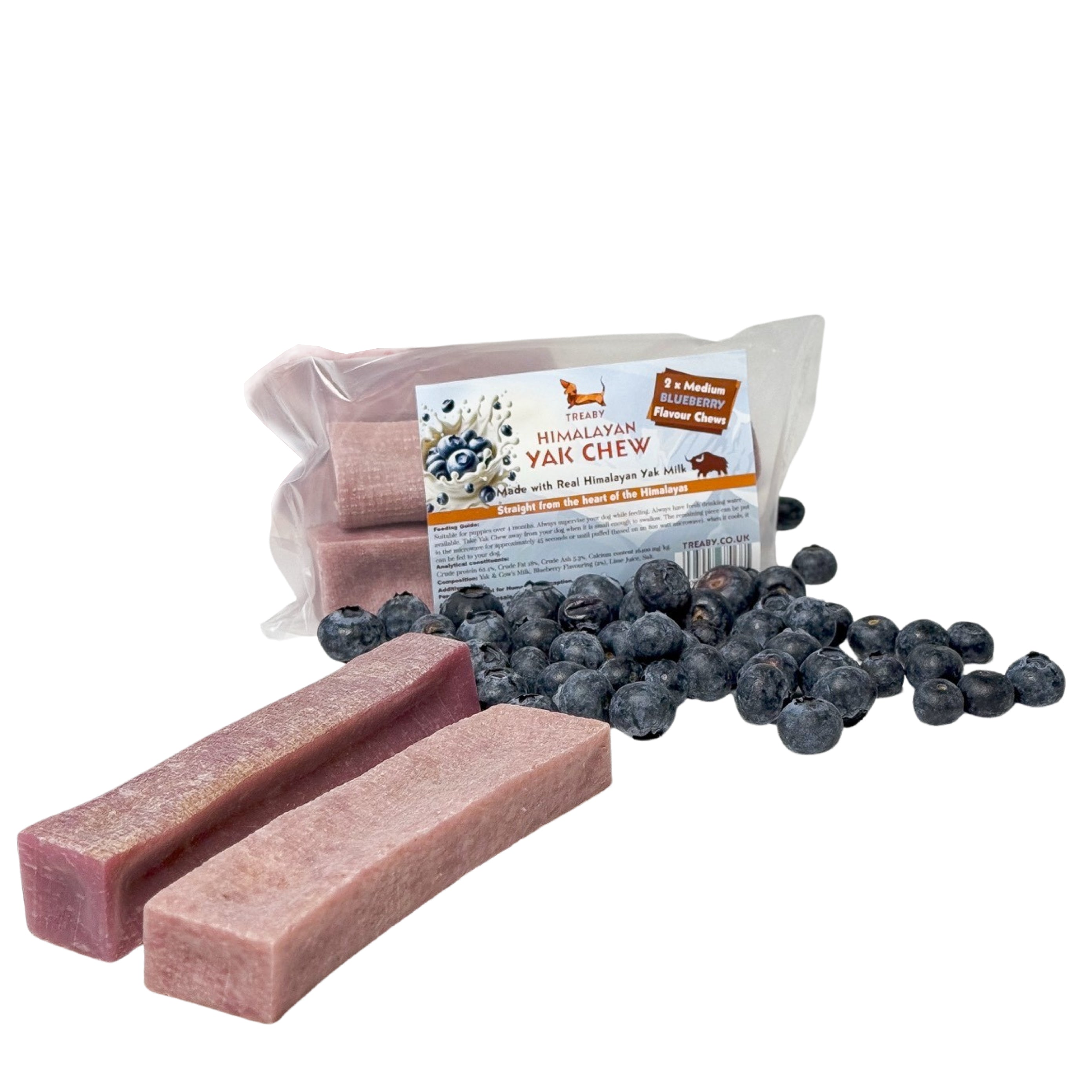 Blueberry Yak Chew - Medium X 2