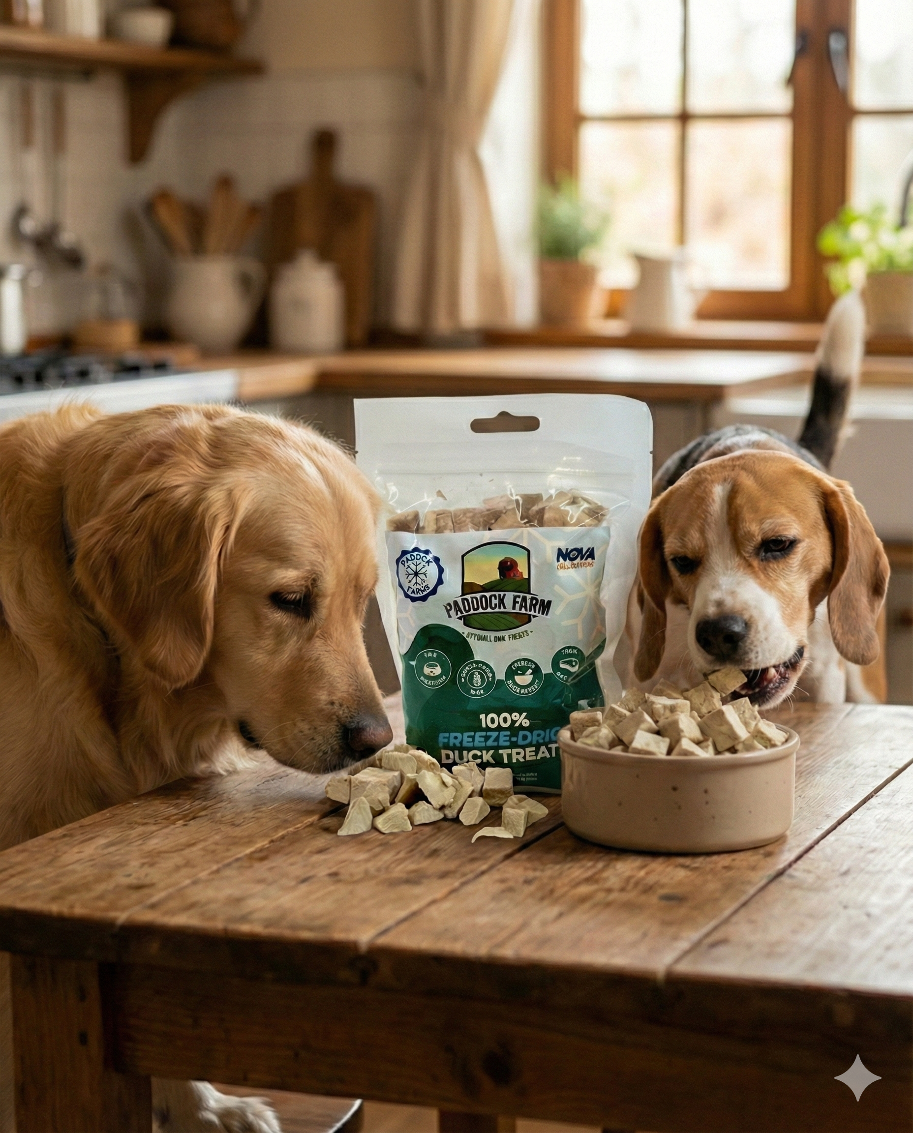 Duck Freeze-Dried Treats for Dogs – 100% Natural Single Protein