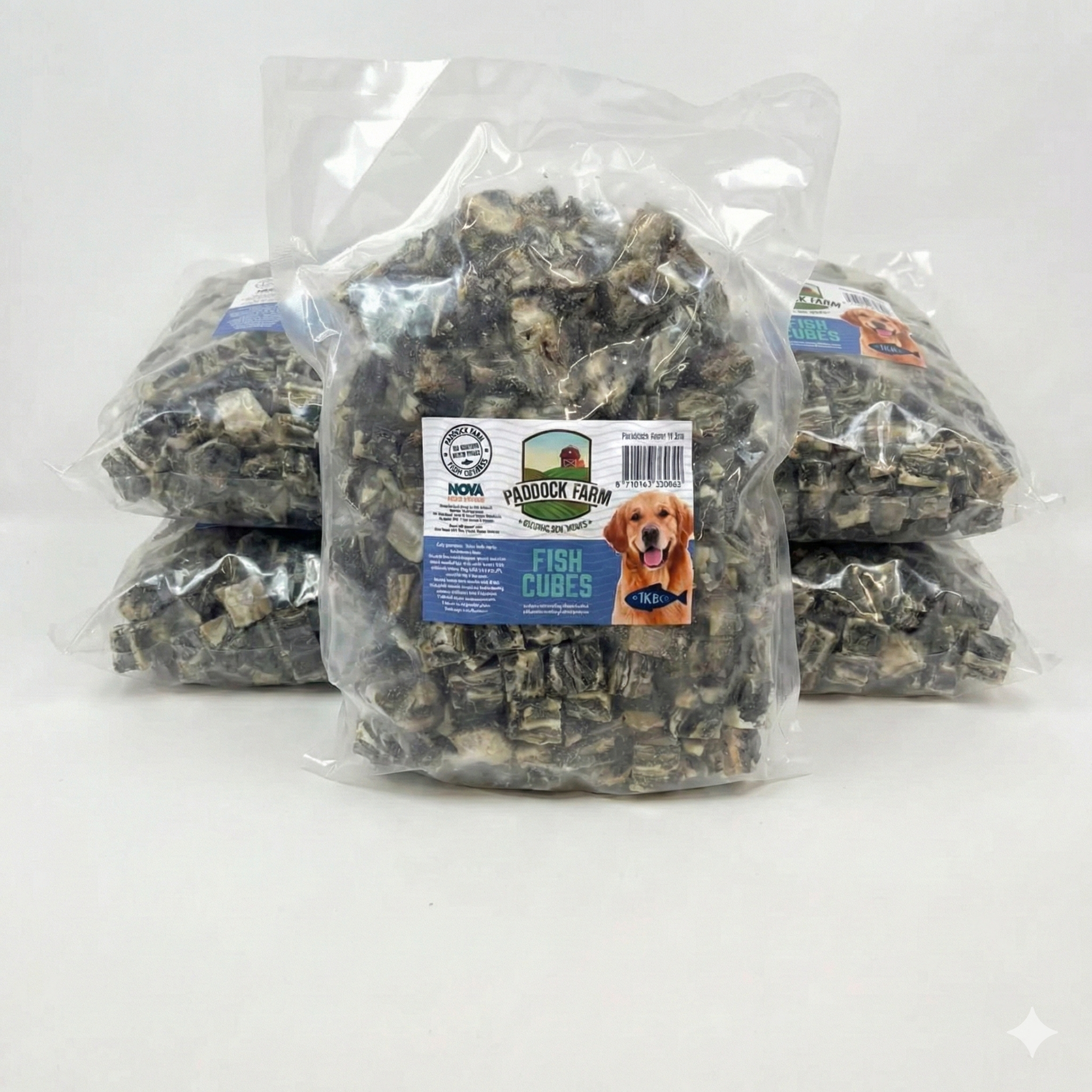 Fish Skin Cubes 1kg