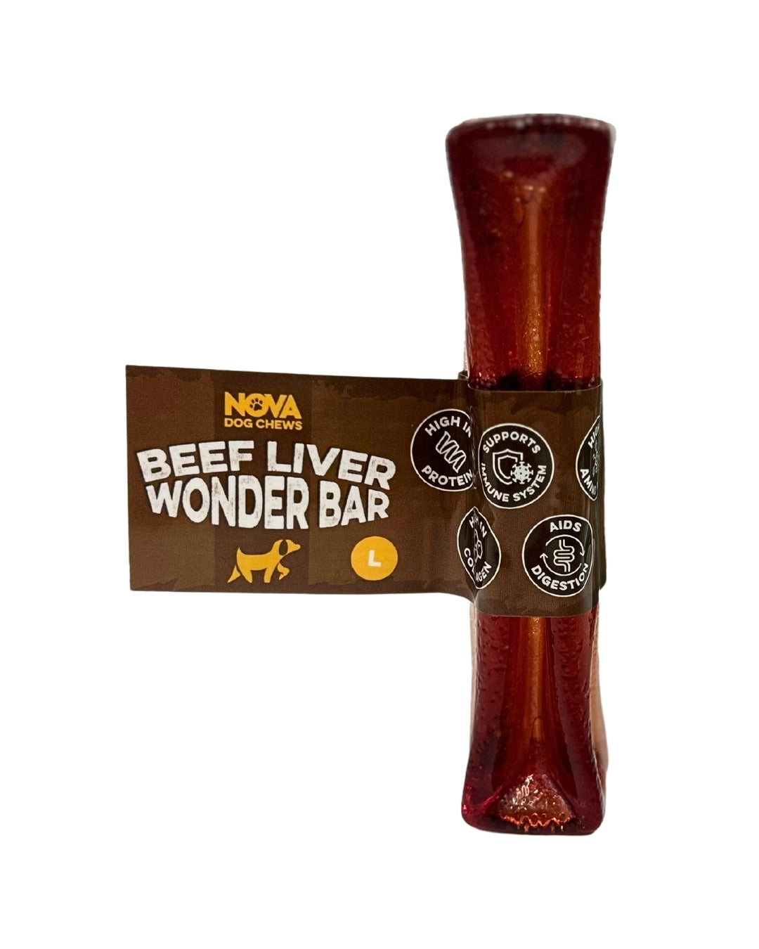 Beef Liver Wonder Bar – High Protein Collagen Dog Chew