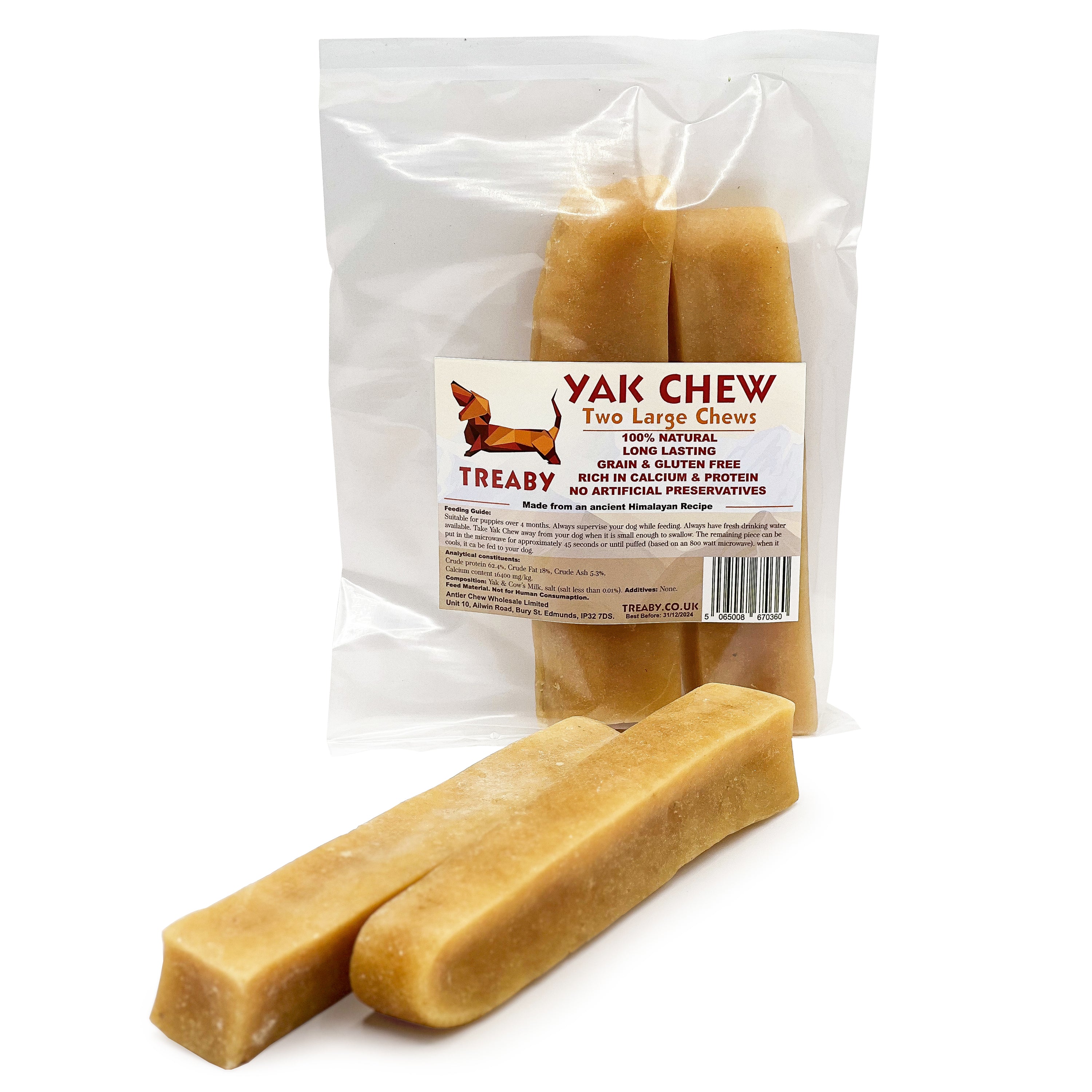 Himalayan Yak chew - Pack of 2