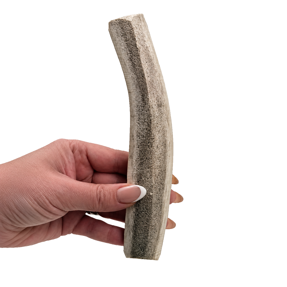 Split Red Deer Antler Chew - Soft & Easy