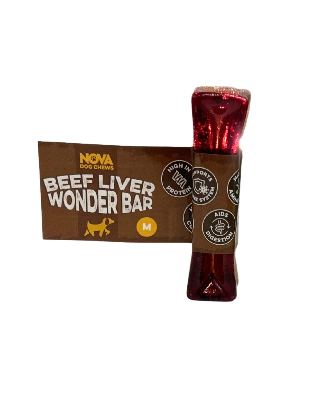 Beef Liver Wonder Bar – High Protein Collagen Dog Chew