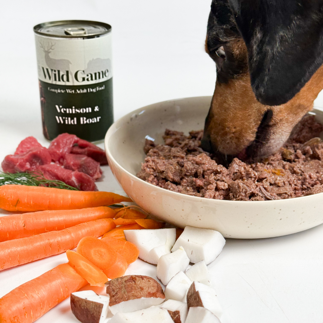 6 x Venison &  Wild Boar - Grain Free Complete Wet  Dog Food 400g