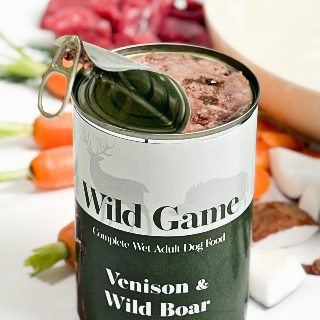 Venison & Boar Wet Dog Food 400g