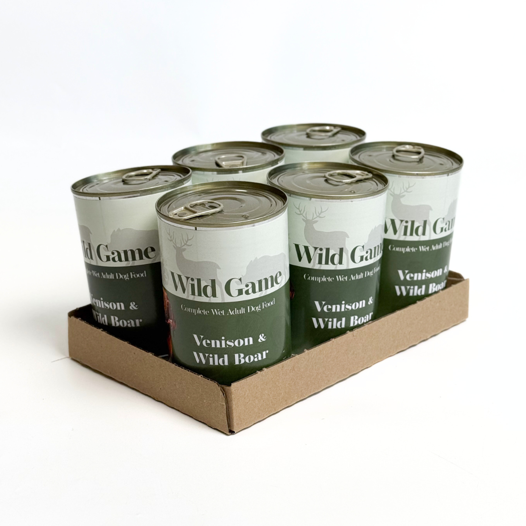 6 x Venison &  Wild Boar - Grain Free Complete Wet  Dog Food 400g