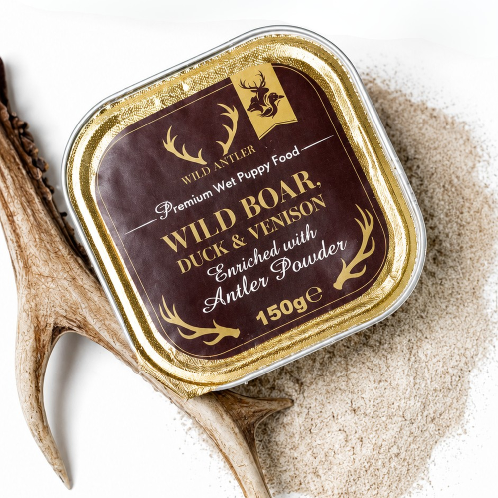 Wild Boar, Duck & Venison Enriched with Antler Powder-Puppy Food