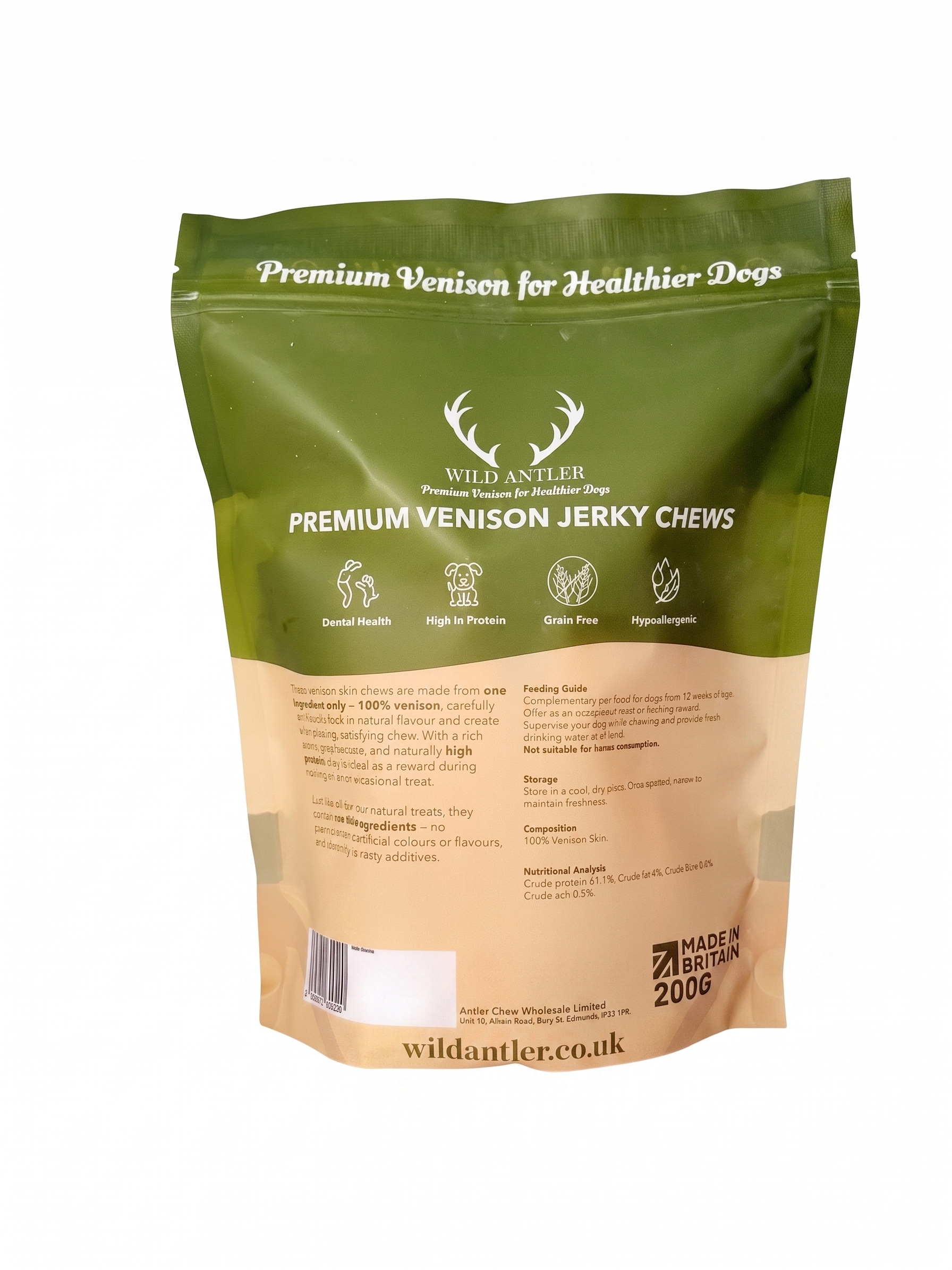 Deer Jerky Chews 200g