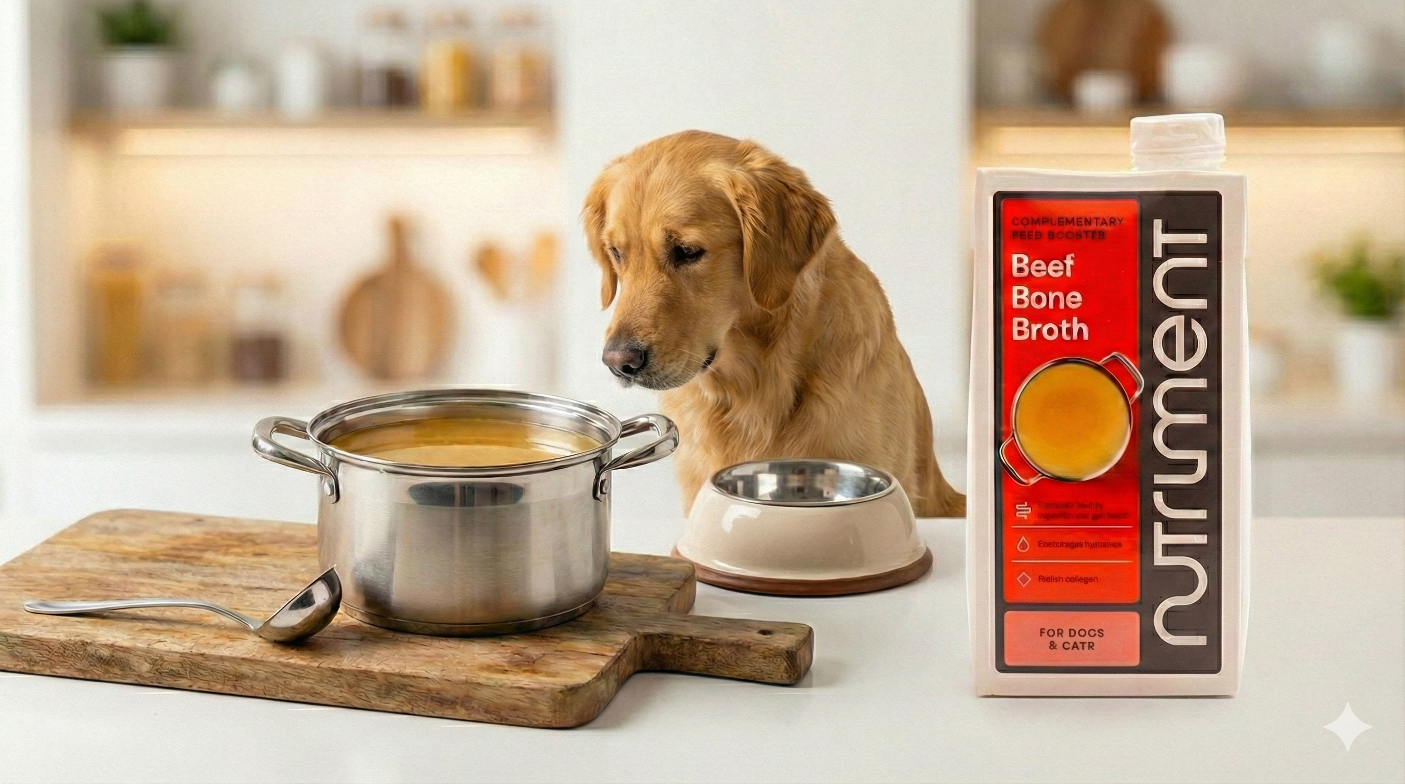 Bone Broth for Dogs – Natural Collagen-Rich Food Supplement 500ml