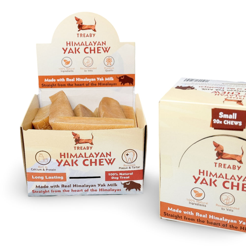 TREABY Himalayan Yak Chew Box - Small ( pack of 20)